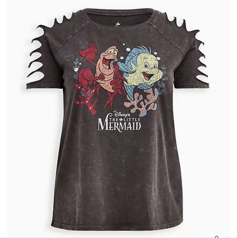 Torrid Disney Sebastian and Flounder slash top